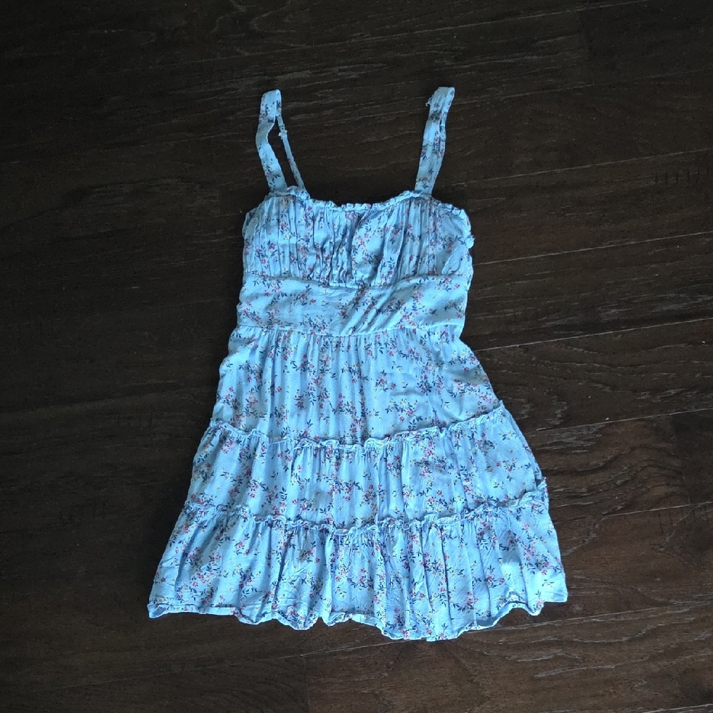 Altar'd State Blue Floral Dress